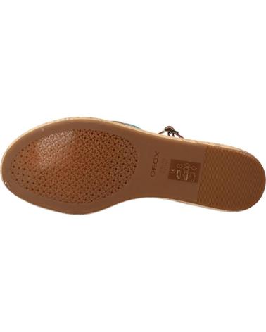Zapatos de cuña de Mujer GEOX D PRIMULA SAND B AZUL