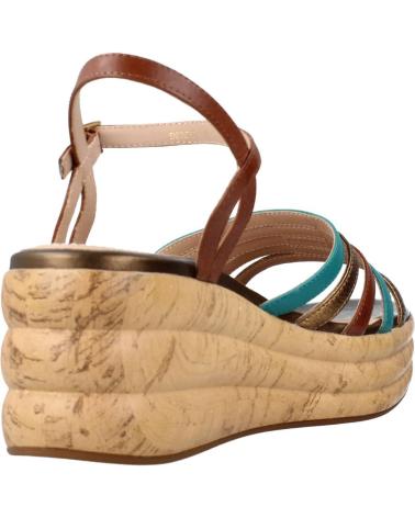 Zapatos de cuña de Mujer GEOX D PRIMULA SAND B AZUL