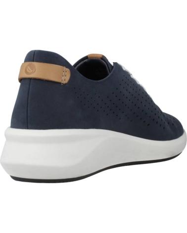 Deportivas CLARKS  de Mujer UN RIO TIE NAVY NUBUCK  AZUL