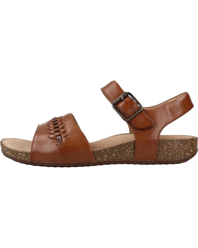 Sandalias CLARKS  de Mujer UN PERRI WAY  MARRON CLARO