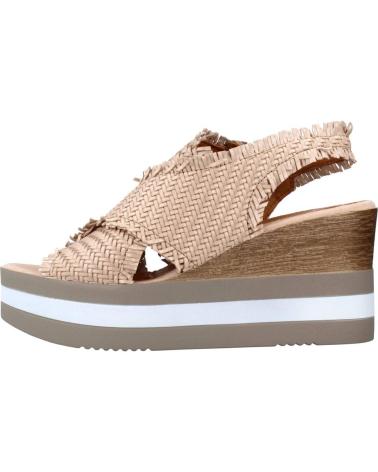 Woman Zapatos de cuña ALPE 4749 NUDE