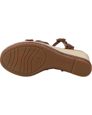 Woman Sandals UNISA MONTEA MARRON