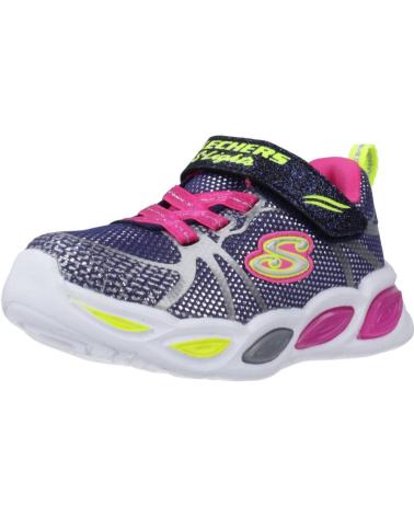 Sportivo per Bambina SKECHERS SHIMMER BEAMS-SPORTY GLOW AZUL