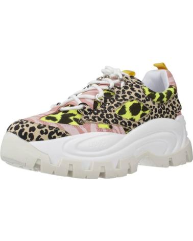 Sportivo LIU JO  per Donna WAVE 01 - SNEAKER BLAC  ANIMAL PRINT