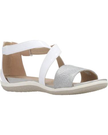 Woman Sandals GEOX D SAND VEGA F BLANCO