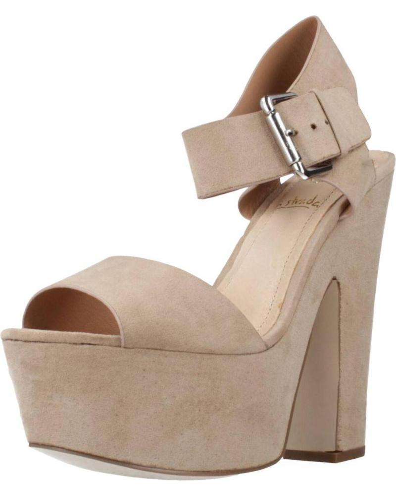 Sandalias de Mujer LA STRADA 700641 MARRON CLARO