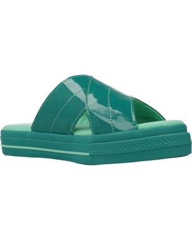 Chanclas de Mujer CONVERSE ONE STAR SLIDE VERDE