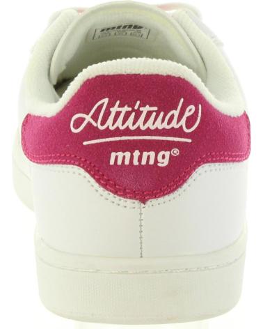 Zapatillas deporte de Mujer y Niña y Niño MTNG 69680 BLANCO-FUCSIA