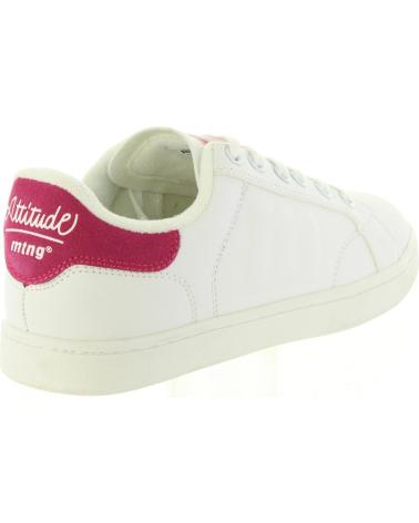 Zapatillas deporte de Mujer y Niña y Niño MTNG 69680 BLANCO-FUCSIA