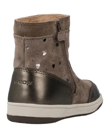 Bottes pour Fille GEOX B NEW FLICK GIRL MARRON