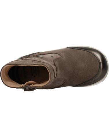 Bottes pour Fille GEOX B NEW FLICK GIRL MARRON