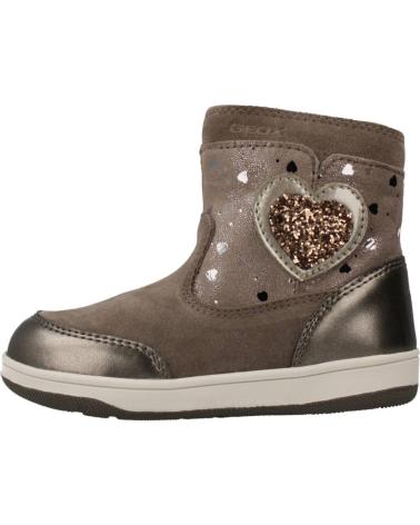 Bottes pour Fille GEOX B NEW FLICK GIRL MARRON