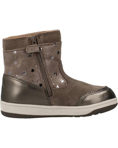 Bottes pour Fille GEOX B NEW FLICK GIRL MARRON