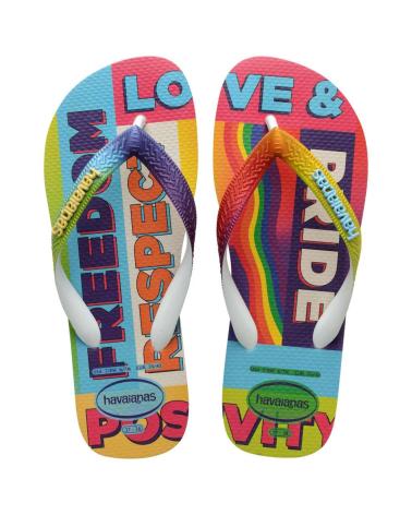 Tongs pour Homme HAVAIANAS TOP PRIDE RAINBOW MULTICOLOR
