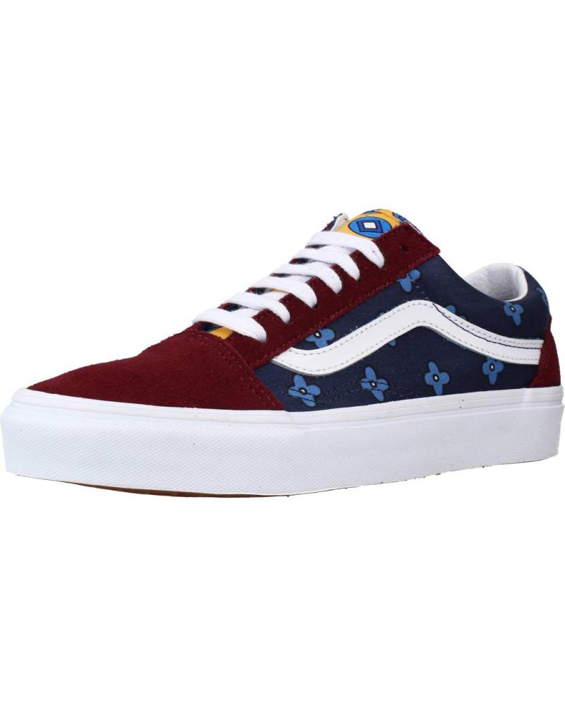 Vans old online skool mujer burdeos
