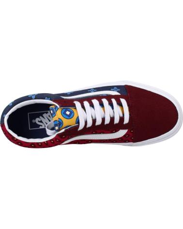 Woman Zapatillas deporte VANS OFF THE WALL UA OLD SKOOL BURDEOS