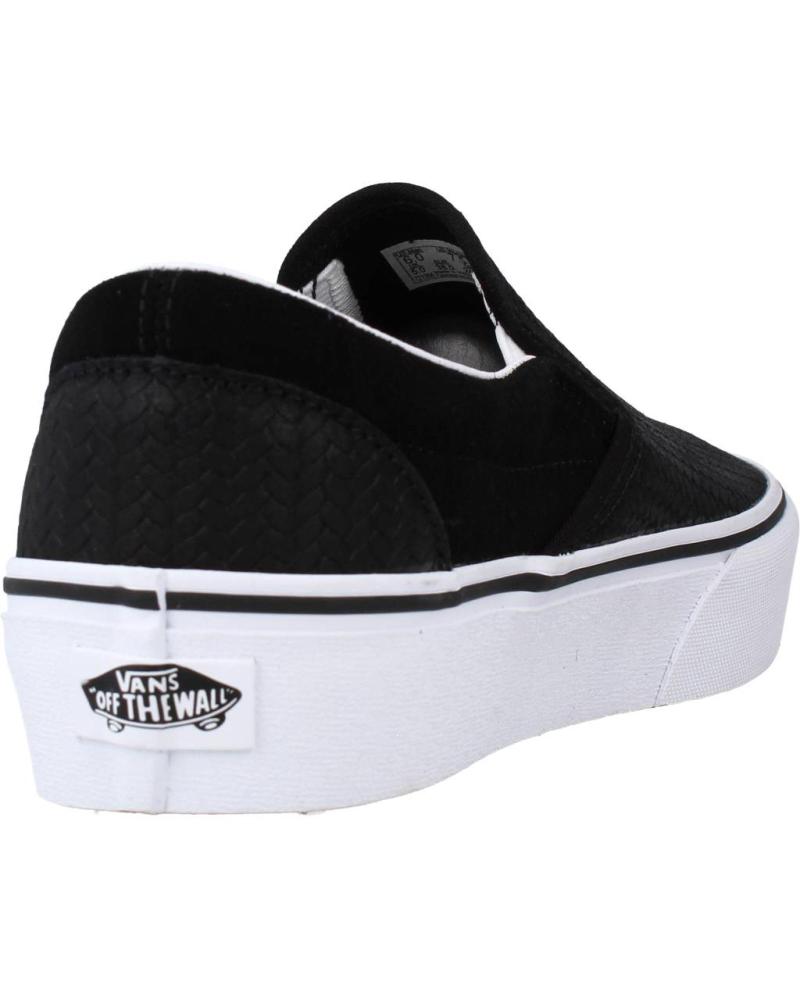 Trainers De Mujer VANS OFF THE WALL UA CLASSIC SLIP ON PLA NEGRO