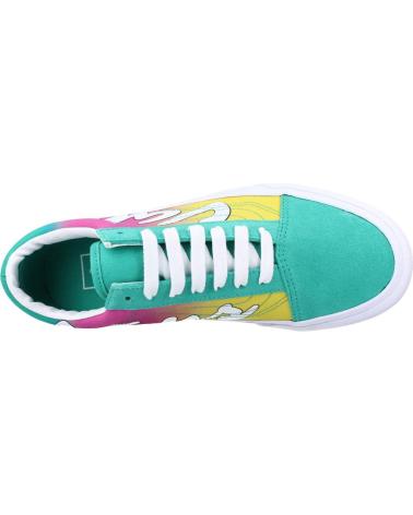 Woman Zapatillas deporte VANS OFF THE WALL UA OLD SKOOL PLATFORM VERDE