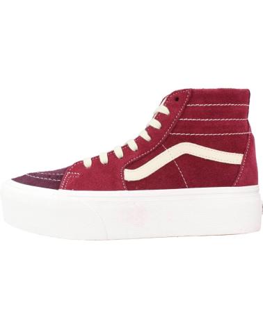 Zapatillas deporte VANS OFF THE WALL  de Hombre ZAPATILLAS VANS UA SK8-HI STACKFO VRSU MBRWN PARA HOMBRE EN  ROJO