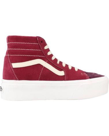 Zapatillas deporte VANS OFF THE WALL  de Hombre ZAPATILLAS VANS UA SK8-HI STACKFO VRSU MBRWN PARA HOMBRE EN  ROJO