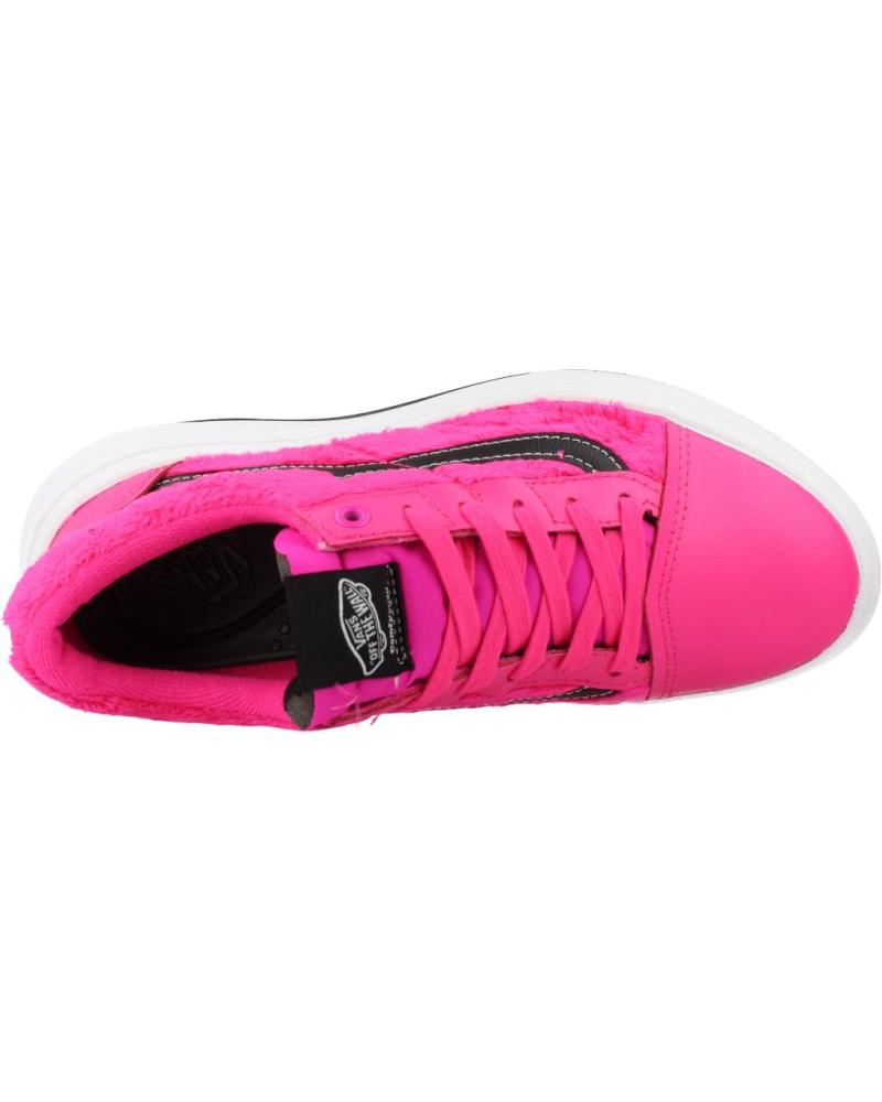 Zapatos vans off the cheap wall para mujer rosa