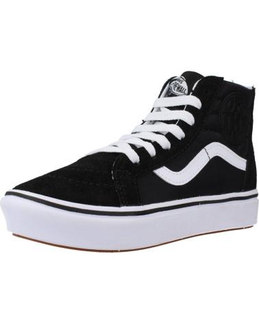 girl and boy Trainers VANS OFF THE WALL UY COMFYCUSH SK8-HI NEGRO