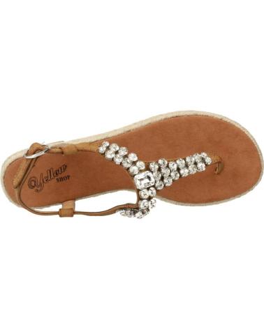 Sandalias de Mujer YELLOW MYRNA MARRON