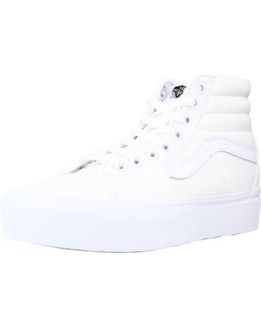 Woman Zapatillas deporte VANS OFF THE WALL SK8 HI PLATFORM 2 BLANCO
