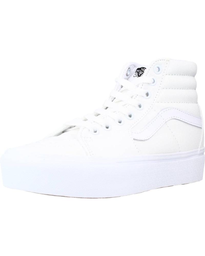 Woman Zapatillas deporte VANS OFF THE WALL SK8 HI PLATFORM 2 BLANCO