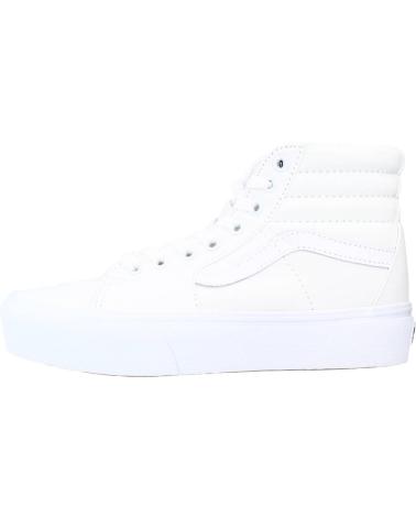 Woman Zapatillas deporte VANS OFF THE WALL SK8 HI PLATFORM 2 BLANCO