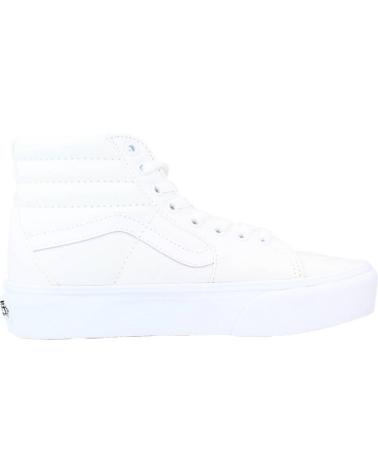 Woman Zapatillas deporte VANS OFF THE WALL SK8 HI PLATFORM 2 BLANCO