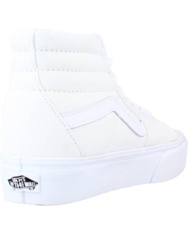 Woman Zapatillas deporte VANS OFF THE WALL SK8 HI PLATFORM 2 BLANCO