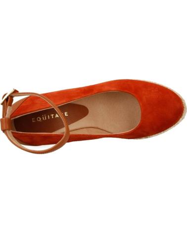 Zapatos de cuña per Donna EQUITARE JONES01 MARRON