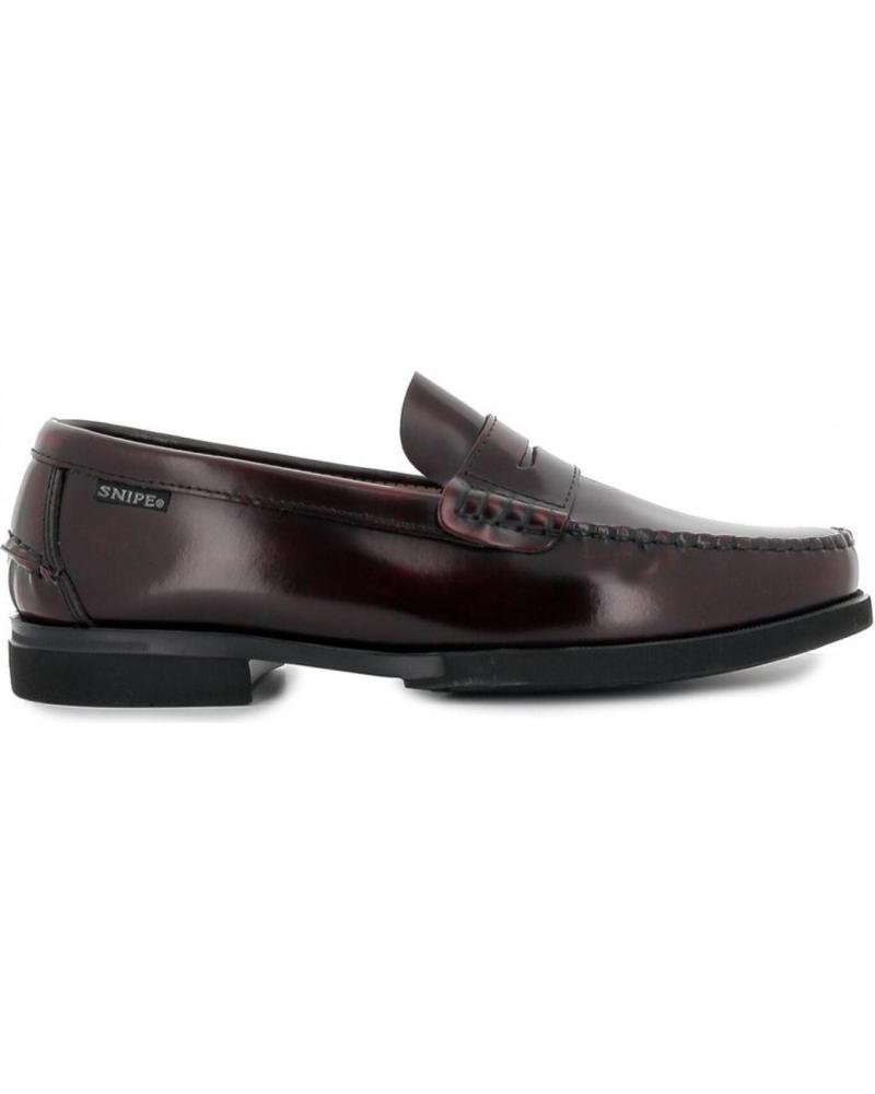 Man shoes SNIPE CASTELLANOS 11023 BURDEOS  ROJO