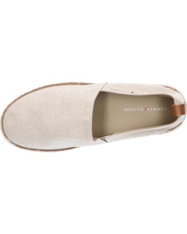 Man Trainers TOMMY HILFIGER FM0FM04451 TH ESPADRILLE CORE CHAMBRAY AEG BEIGE