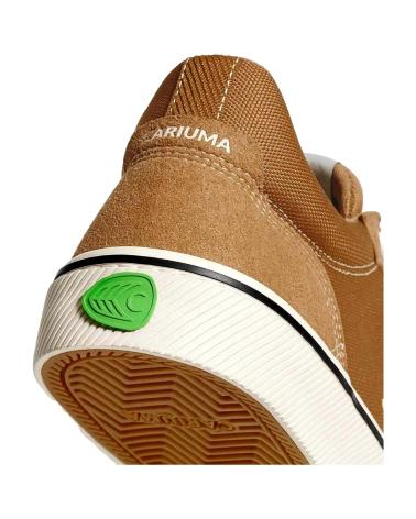 Zapatillas deporte de Hombre CARIUMA ZAPATILLAS VALLELY SKATE CAMEL SUEDE MARRóN