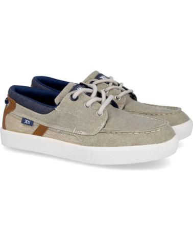Zapatos de Niño XTI 150425 ZAPATILLAS LONA NINO TAUPE