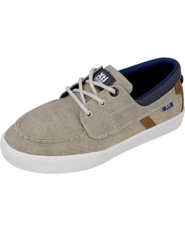 Zapatos de Niño XTI 150425 ZAPATILLAS LONA NINO TAUPE