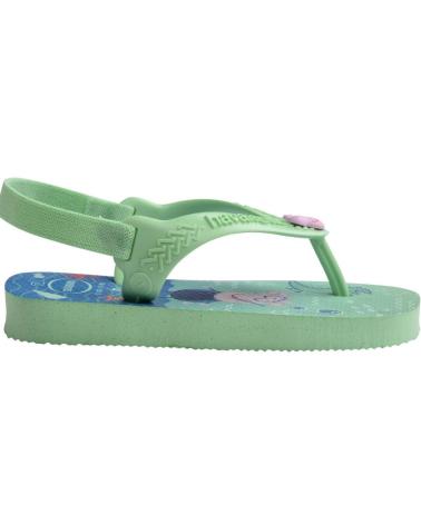 Infradito per Bambina e Bambino HAVAIANAS 4145980 VERDE