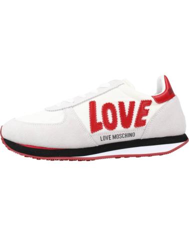 Sapatos Desportivos LOVE MOSCHINO  de Mulher JA15322G1E  BLANCO