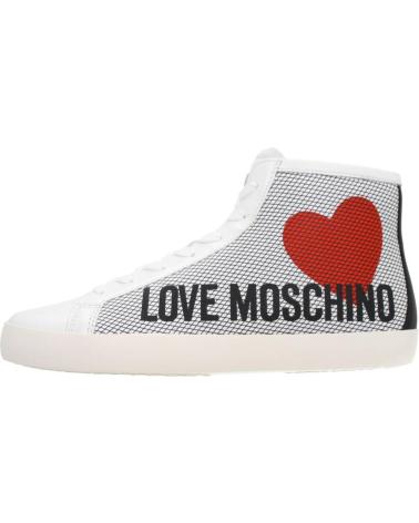 Sapatos Desportivos LOVE MOSCHINO  de Mulher SNEAKERD CASSE25  BLANCO
