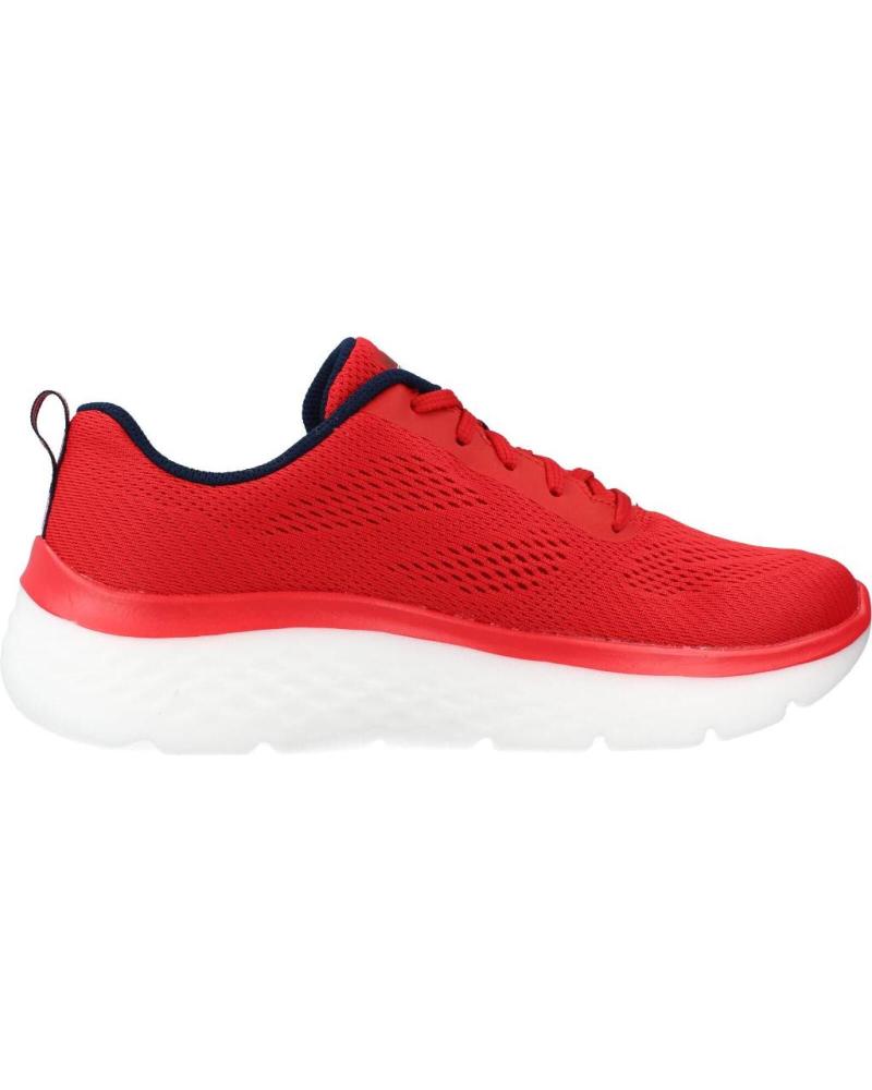 Deportivas De Mujer SKECHERS GO WALK HYPER BURST ROJA ROJO