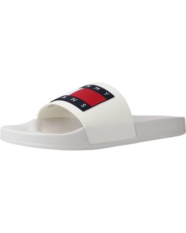 Infradito per Uomo TOMMY JEANS EM0EM01021 BLANCO