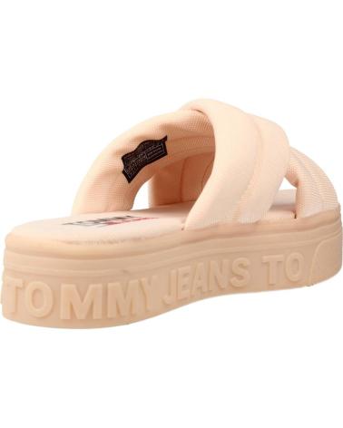 Chanclas de Mujer TOMMY JEANS EN0EN01798 NUDE