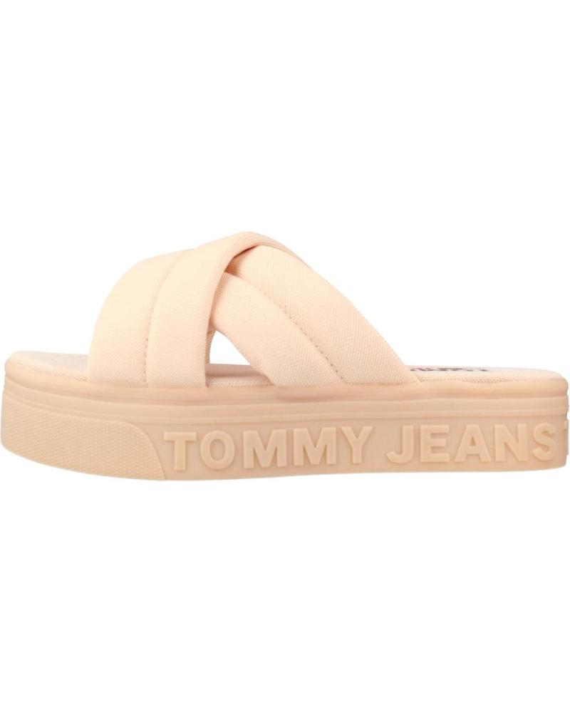 Chanclas de Mujer TOMMY JEANS EN0EN01798 NUDE