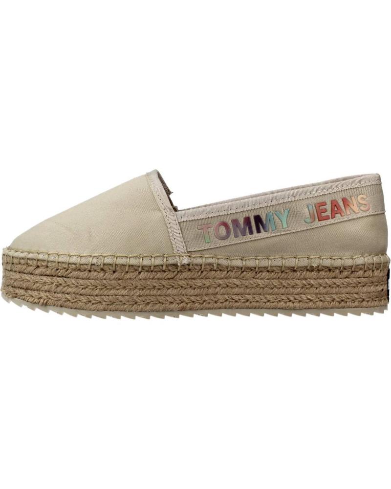 Zapatos De Mujer TOMMY JEANS TIE DYE BRANDING ESPADRI  BEIS
