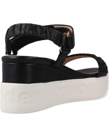 Sandalias de Mujer WONDERS B7523 NEGRO