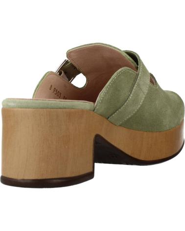 Zuecos de Mujer WONDERS TREND VERDE