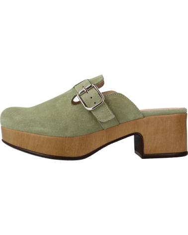 Zuecos de Mujer WONDERS TREND VERDE