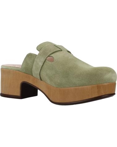 Zuecos de Mujer WONDERS TREND VERDE